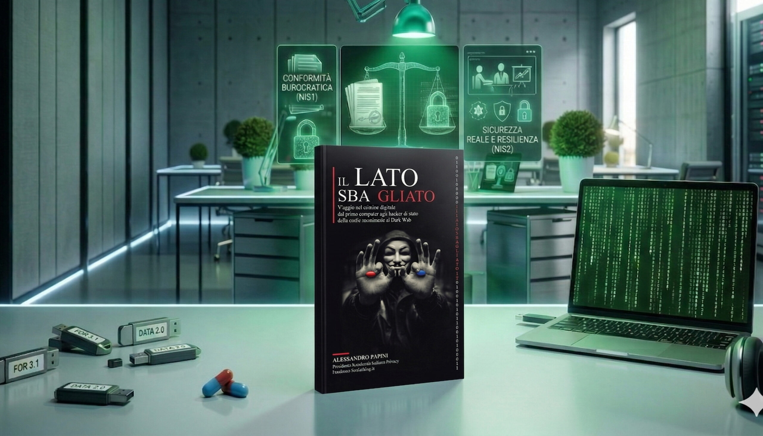 Dallo schianto del 1969 al GDPR: Alessandro Papini ci racconta "Il Lato Sbagliato" della rete